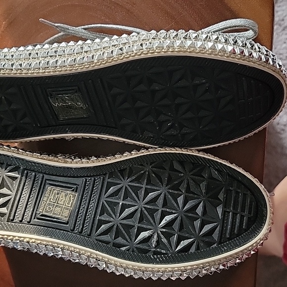 Mi.iM Billie Black Studded Lowtop sneakers 7.5 NWT - Picture 5 of 10